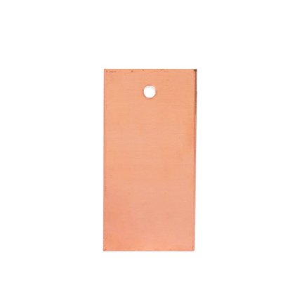 Copper anode 100 x 50 x 2 mm (Comfort II a Digital II)