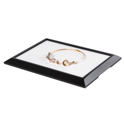 Tray for jewellery set presentation - frame wood