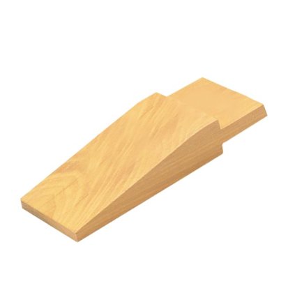 Wooden Bench Pin, 55x25x175 mm