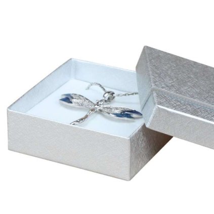 RITA Big Set Jewellery Box - Silver, 80 x 80 mm