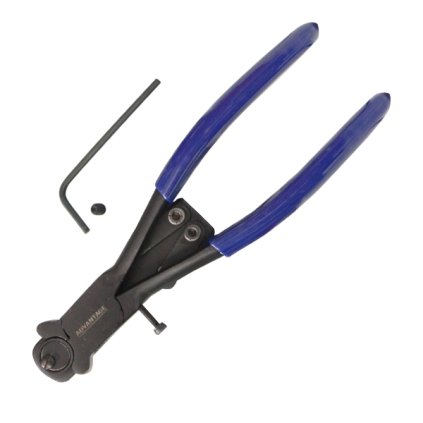 Kleště na ohýbání prstenů, izolované, 180 mm