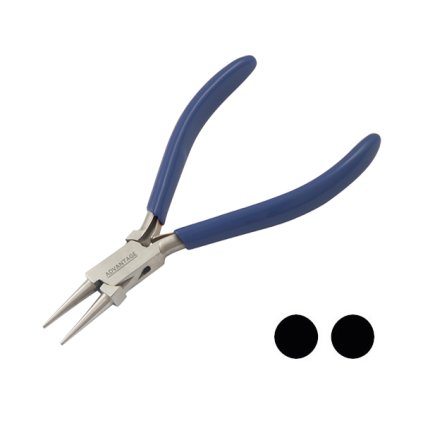 Kleště kulaté, izolované, 130 mm