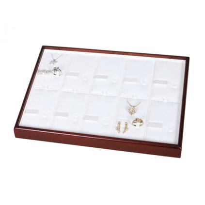 Tray for set of jewellery- frame wood