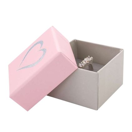 SOFIA Ring Jewellery Box - Heart, 44 x 44 mm