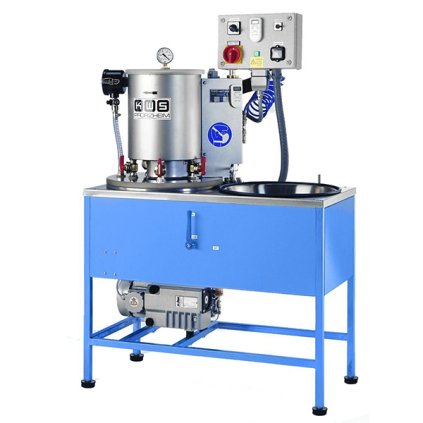 Automatic embedding machine EB 5, Flask height max. 200 mm