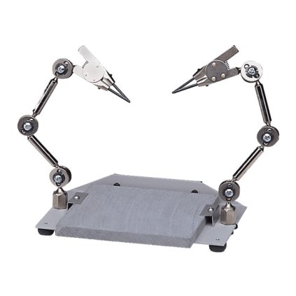 Pájecí podložka s třetí rukou 150 mm