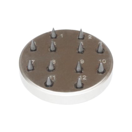 Kulatý blok pro úpravu hrotů kornováků