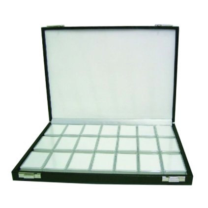 Kožená kazeta na kameny, 21 krab.