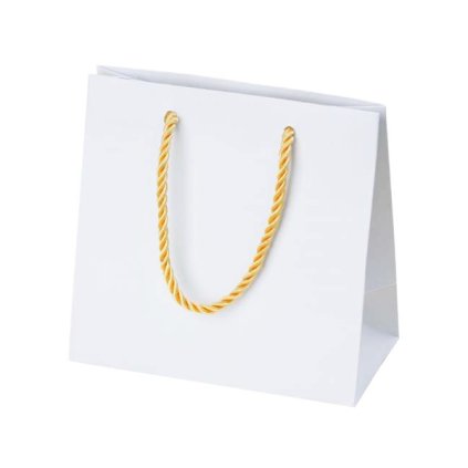 CARLA taška 15x15x8 cm - BÍLÁ