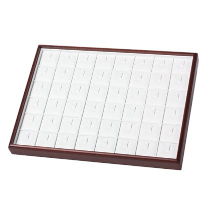 Předkládací plato na prsteny, 48 pozic se sponou