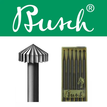 Sada fasovacích fréz Busch