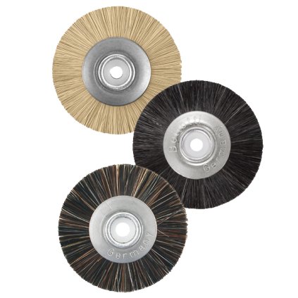 Horsehair Brush with Steel Core and Plastic Center