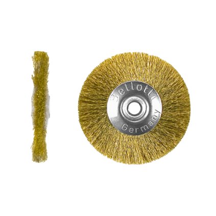 Mosazný kotouč s ocelovým středem