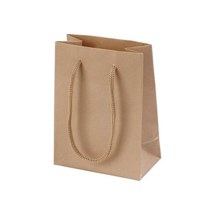 SARA Paper Bag - Beige, 9x12x5 cm