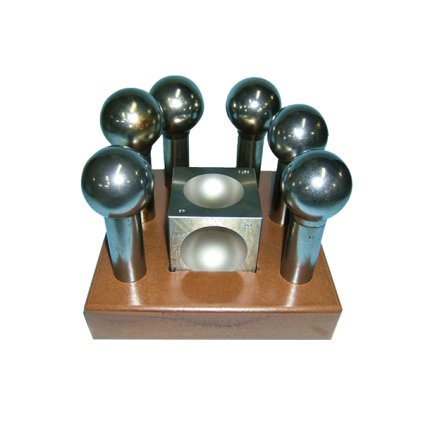 Complete cube dapping die 45 x 56 mm