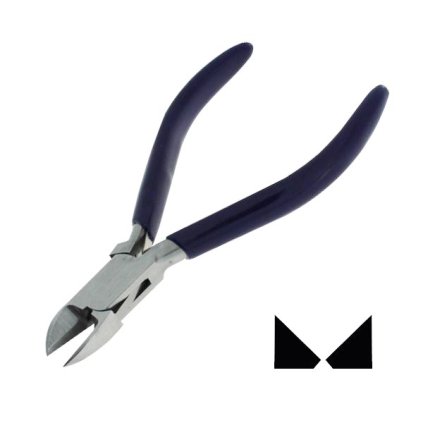 Side Cutter, size 130 mm, blue PVC handle