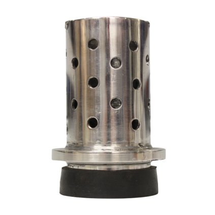 Flask Stainless Steel, diam. 80 mm, height 150 mm