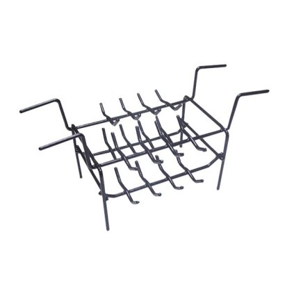 Coated Double Ring Rack, 32 Hooks