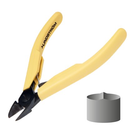 Kleště Lindström 8161 štípací boční, čelisti oválné, FLUSH, 125 mm