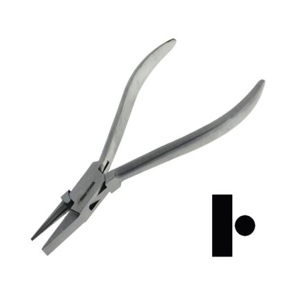 Flat & Round Nose Pliers, size 130 mm