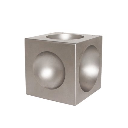 Cube dapping die 70 x 70 mm, 6 holes