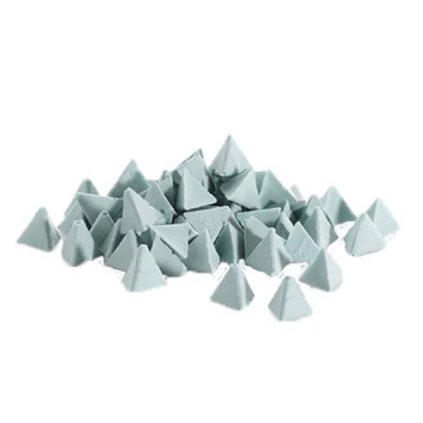 PM10 plastic grinding chips, mint green, 1 kg