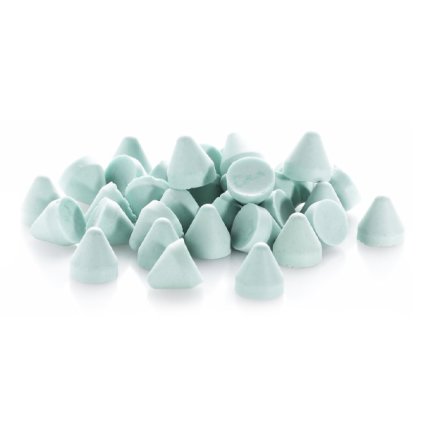 KM10 plastic grinding chips, mint green, 1 kg