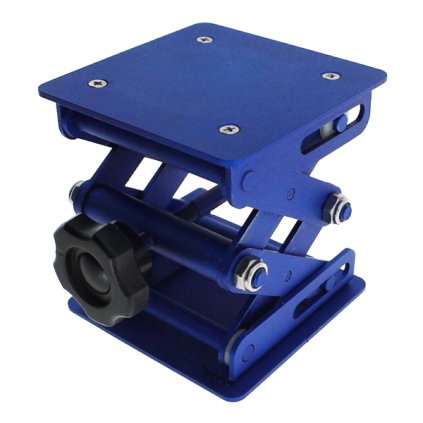 Výškově nastavitelný stolek pro lasery