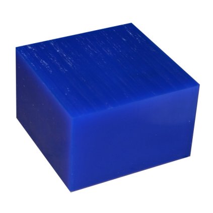 Vosková forma čtvercová modrá