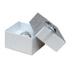 RITA Ring Jewellery Box - Silver, 44 x 50 mm