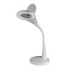 LED Table Lamp (Dim & Magnifier) WHITE EU plug