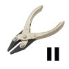 Flat Nose Parallel Pliers, 125 mm, Smooth Jaws, without Spring