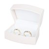 ARTE Wedding Rings Jewellery Box Ecru 82 x 45 mm