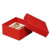 LENA Small set Jewellery Box - Red, 53 x 53 mm