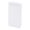 TINA Paper Bag - White, 12 x 24 x 6 cm