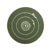 Lešticí kotouč zelený, prošitý, pr. 80 mm, 25 vrstev