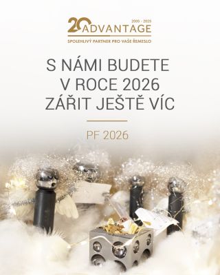 S námi budete v roce 2026 zářit ještě víc. ✨ Přejeme vám klidné Vánoce, pevnou ruku při práci a inspirativní nový rok....
