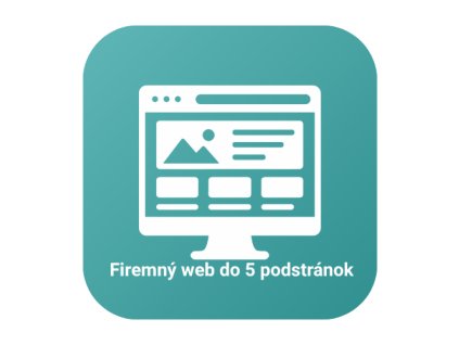Web stránka (5 podstránok)