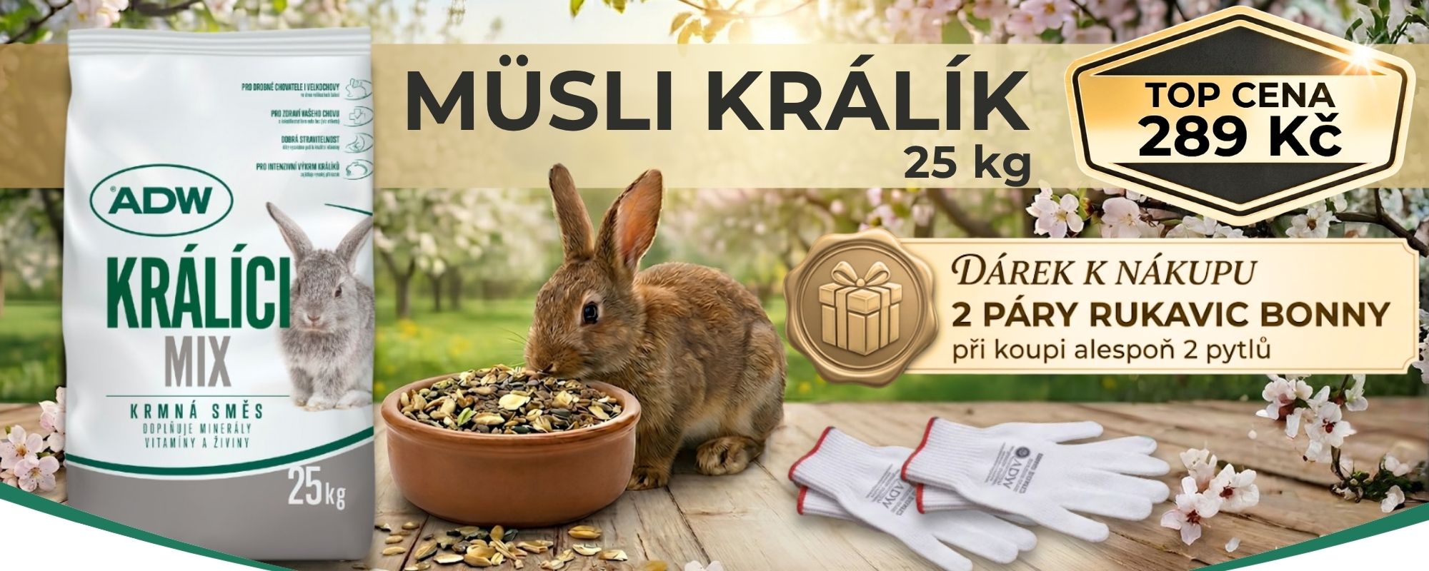 Müsli Králík TOP cena