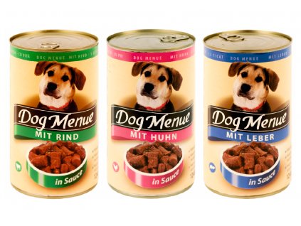 Konzerva DOG MENUE Mix 1240g ( plato 12 ks )