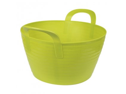Žlab z pružného plastu FlexBag 12l zelený