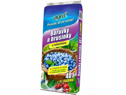 Agro substrát pro borůvky a brusinky 40 + 5 l