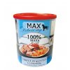 Max deluxe dog kostky libové svaloviny s lososem 800 g
