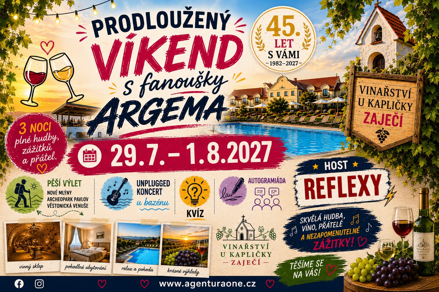 Víkend s Argemou 2026