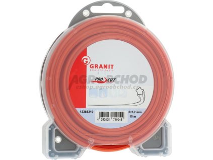 GRANIT Nylonové struny Ø 2,7 mm, 15 m