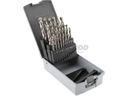 GRANIT Sada spirálových vrtáků HSS-R