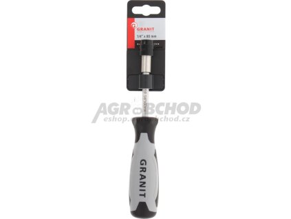 GRANIT BLACK EDITION Šroubovák s držákem bitů 1/4"