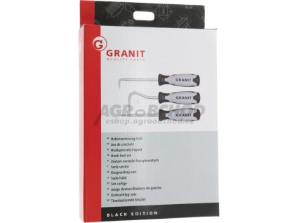 GRANIT BLACK EDITION Hákové nářadí - sada velká