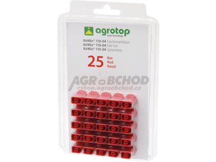 Agrotop Injektor ploch.paprsek 04, 110°, červená