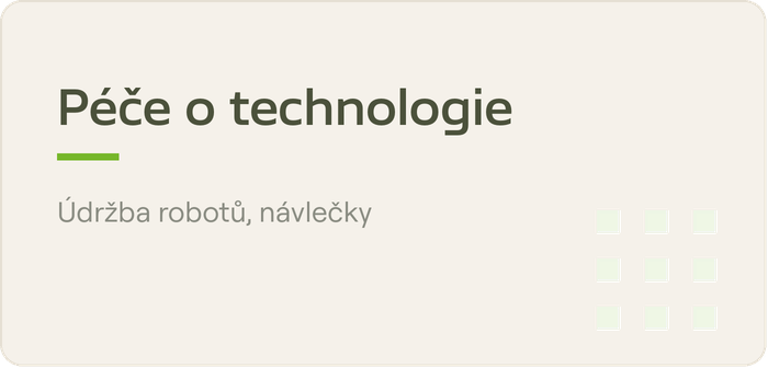 Péče o technologie